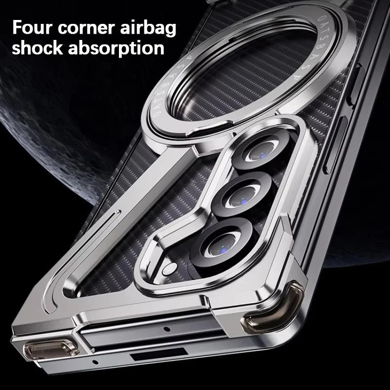 Z Shape Design With 4 Airbag Corners Galaxy Z Fold Frameless Case