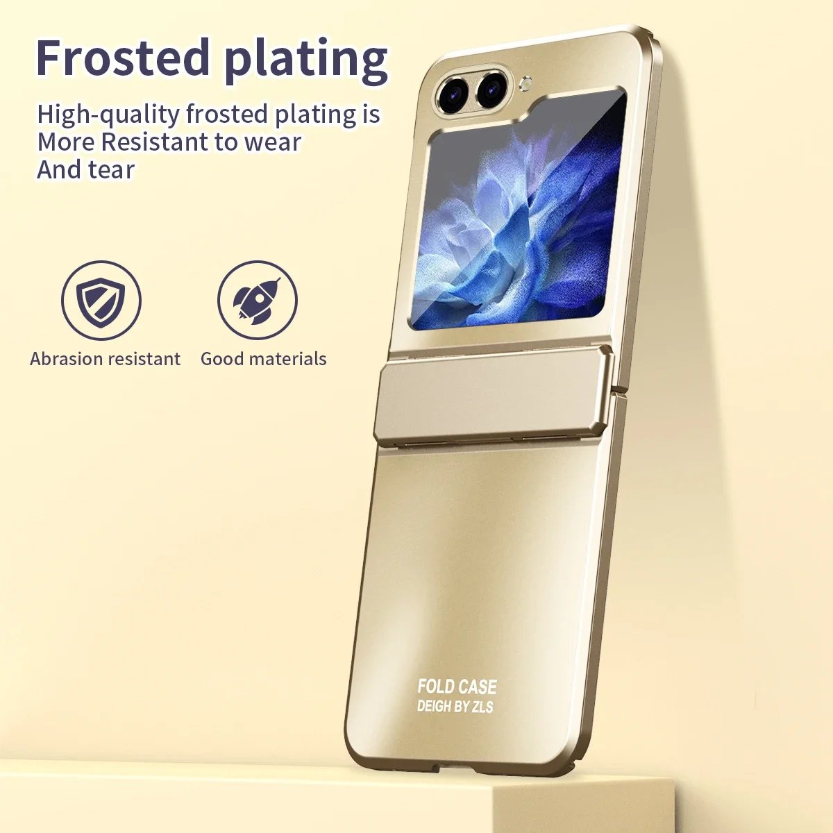 Anti-Drop Plating Case for Samsung Galaxy Z Flip