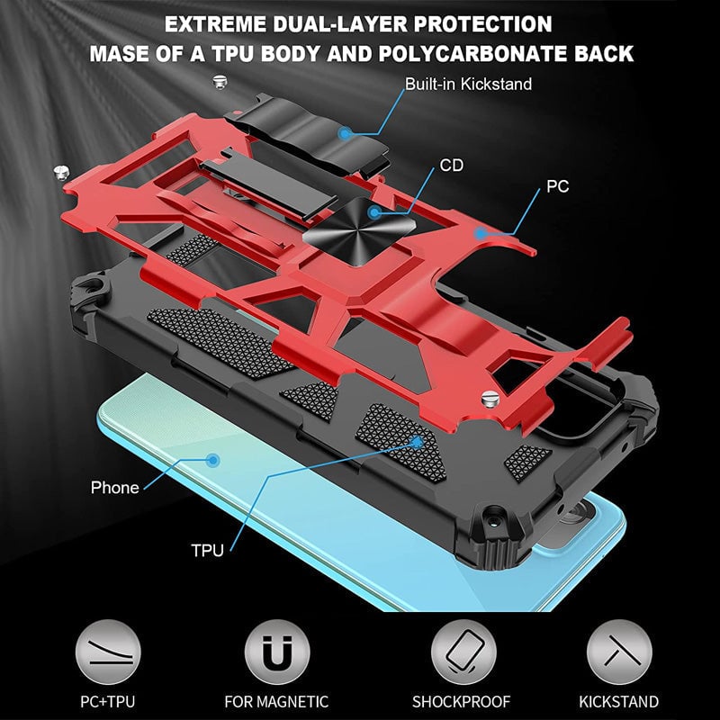 ALL New Luxury Armor Shockproof With Kickstand For Samsung Galaxy