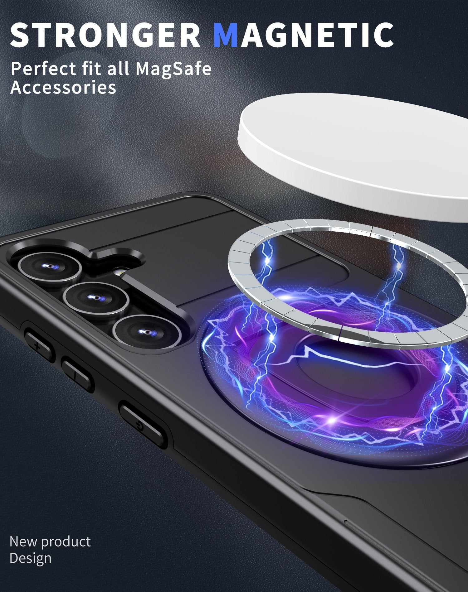 Ring Holder Armor Phone Case For Samsung Galaxy