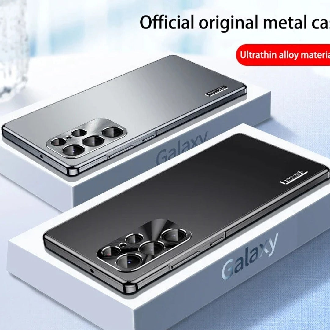 Luxury Magnetic Metal Frame Case - Samsung