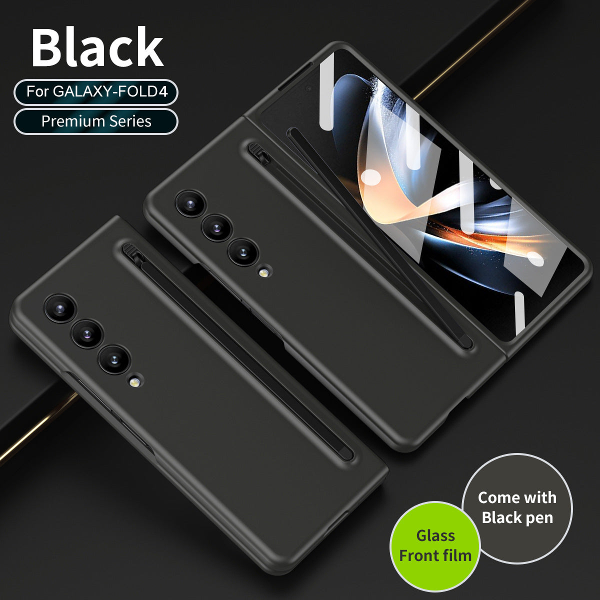 Anti-fall Protective Phone Case With Pen For Samsung Galaxy Z Fold