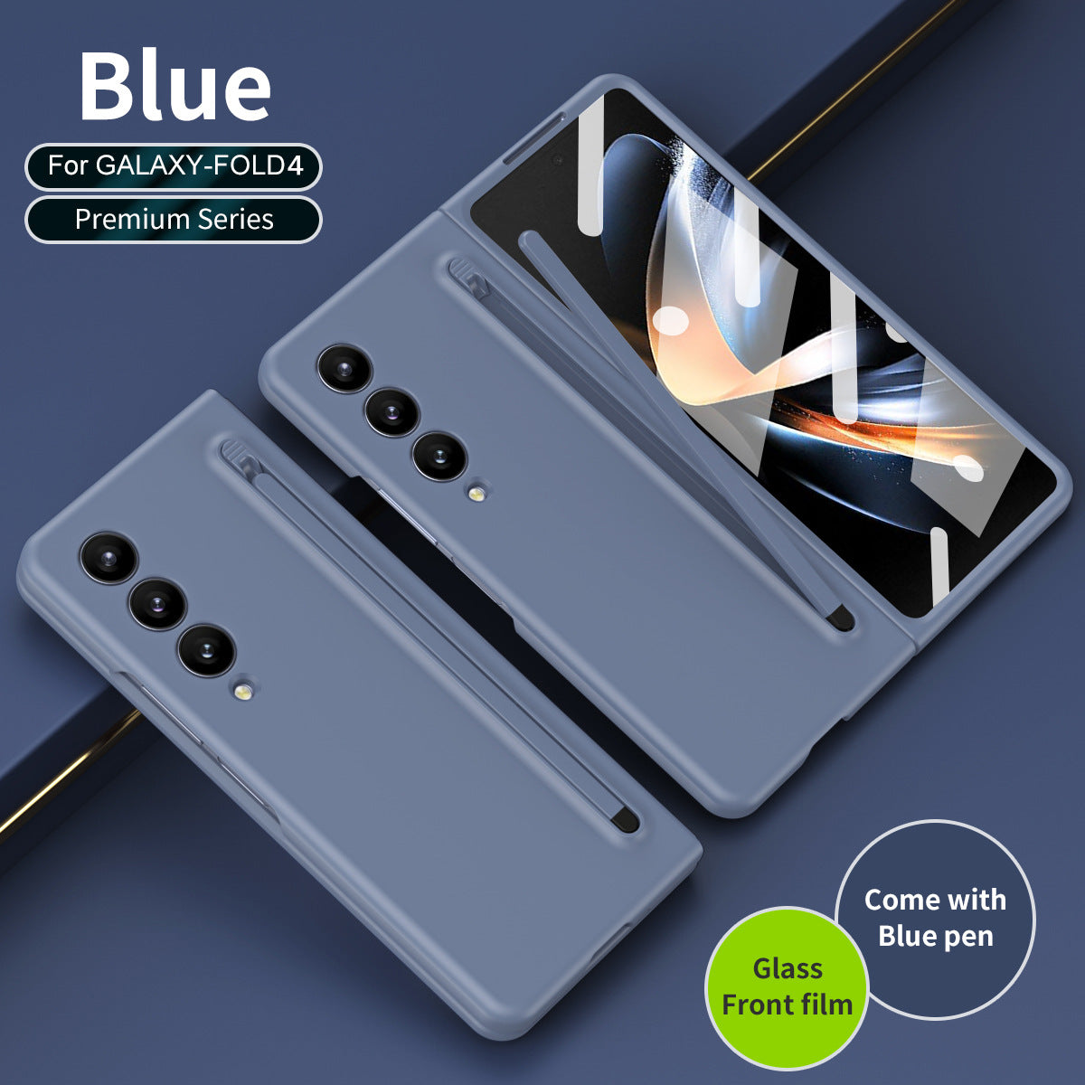 Anti-fall Protective Phone Case With Pen For Samsung Galaxy Z Fold