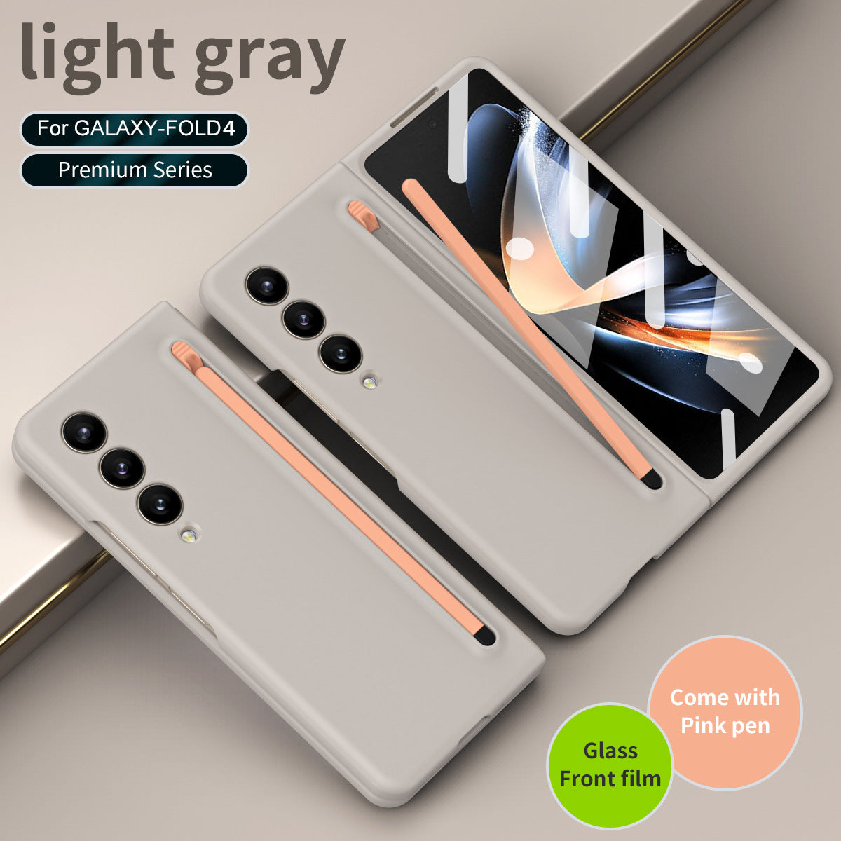 Anti-fall Protective Phone Case With Pen For Samsung Galaxy Z Fold