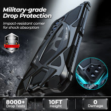 Luphie Titan Metal Armor Case for Samsung Galaxy