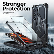 Luphie Titan Metal Armor Case for Samsung Galaxy