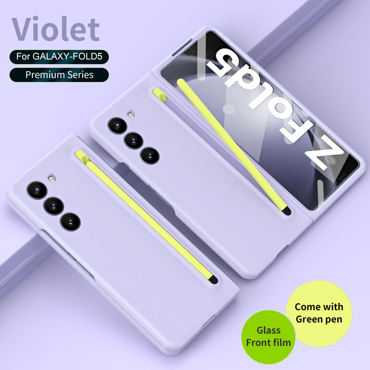 Anti-fall Protective Phone Case With Pen For Samsung Galaxy Z Fold