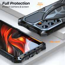 Luphie Titan Metal Armor Case for Samsung Galaxy