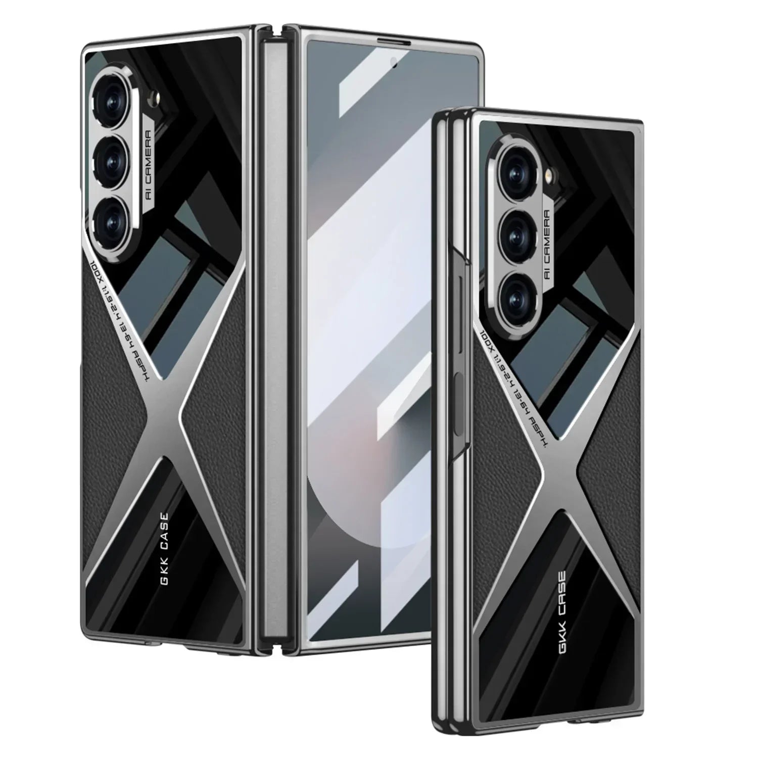 Luxury Business Case With Camera Protection For Galaxy Z Fold