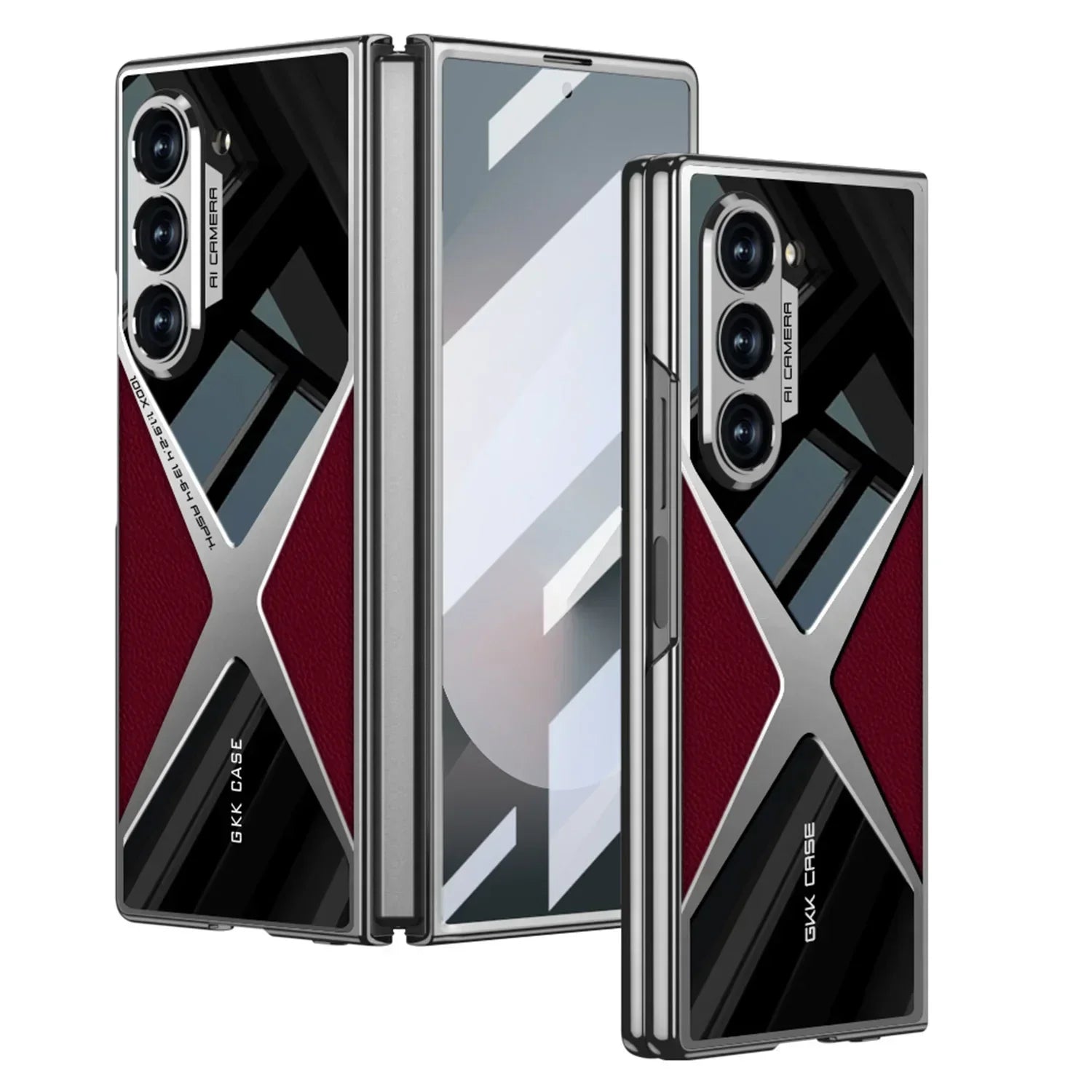 Luxury Business Case With Camera Protection For Galaxy Z Fold