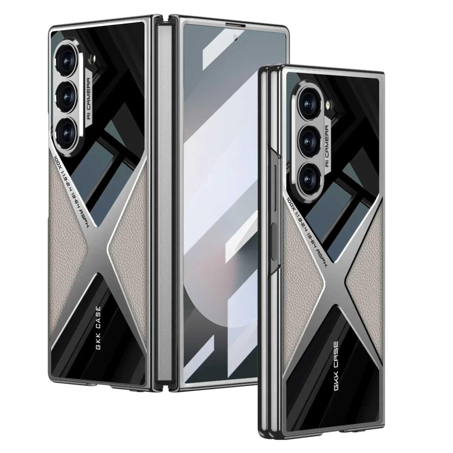 Luxury Business Case With Camera Protection For Galaxy Z Fold