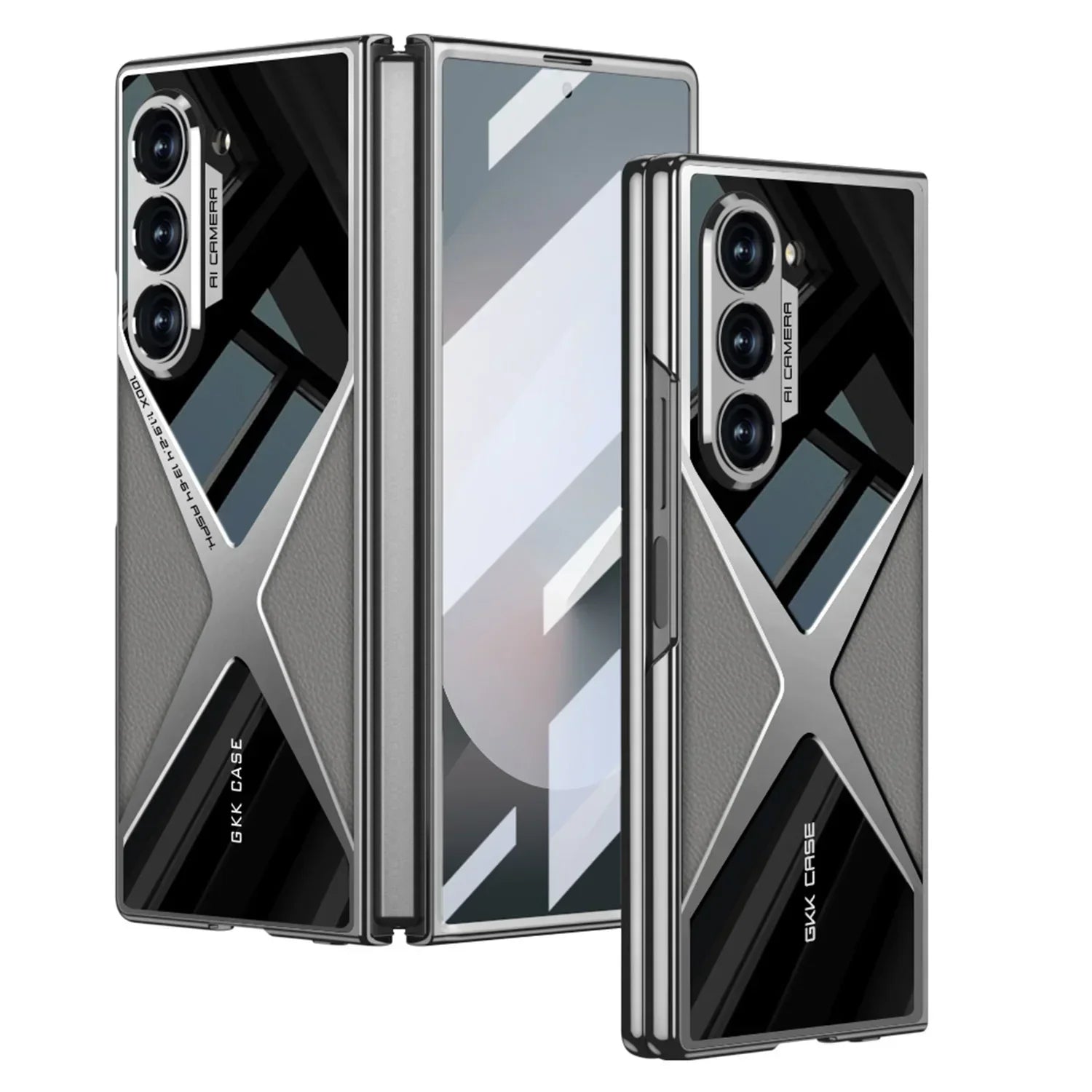 Luxury Business Case With Camera Protection For Galaxy Z Fold