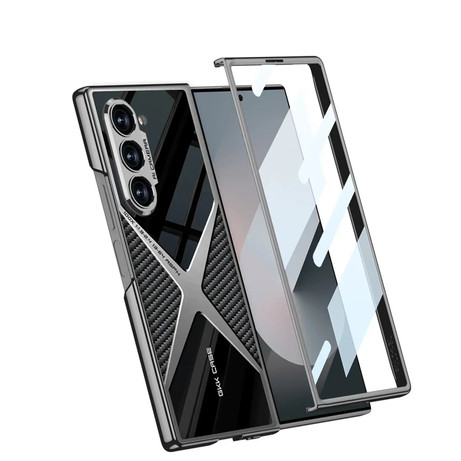 Luxury Business Case With Camera Protection For Galaxy Z Fold