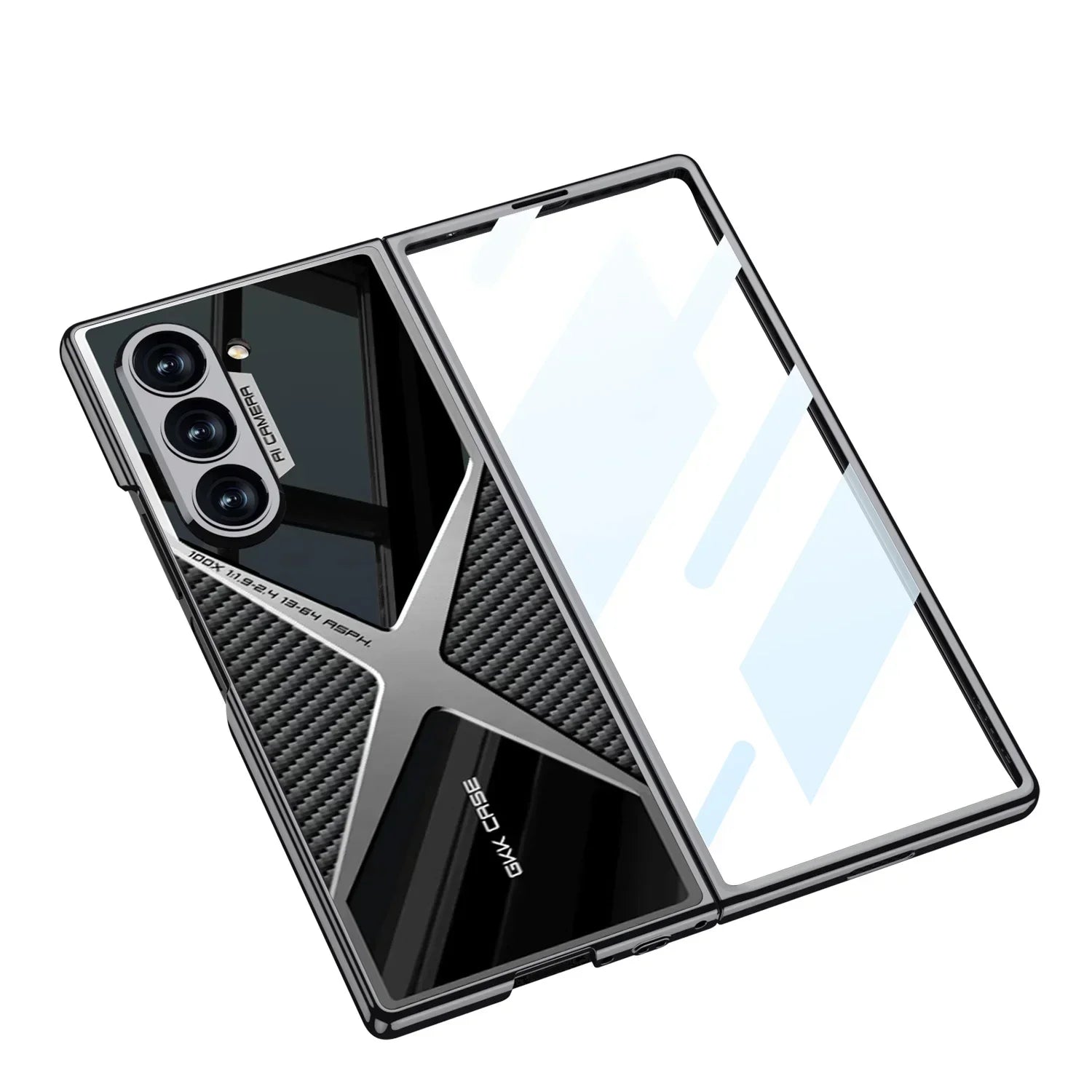 Luxury Business Case With Camera Protection For Galaxy Z Fold