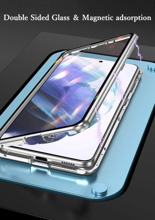 Double Magnetic Glass For Samsung Galaxy Case